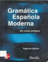 Image of Gramática española moderna : un nuevo enfoque