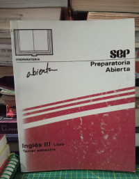 Image of Ingles III : preparatoria abierta
