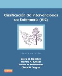 Image of Clasificación de intervenciones de enfermería (NIC)