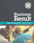 Business result : upper-intermediate : student's book