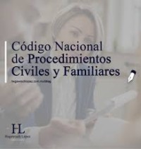 Image of Código Nacional de Procedimientos Civiles y Familiares