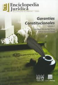 Image of Garantías constitucionales , vol. I