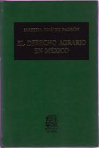 Image of El derecho agrario en mexico