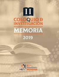 Image of Memoria del primer coloqio de investigación 2019