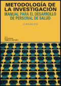 Metodología de la investigación : manual para el desarrollo de personal de salud