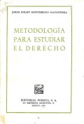Metodologia para estudiar el derecho