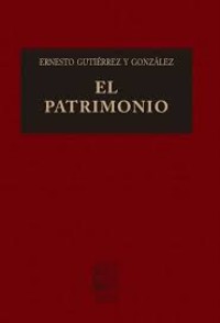 Image of El patrimonio : el pecuniario y el moral o derechos de la personalidad y derecho sucesorio