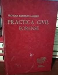Image of Practica civil forense
